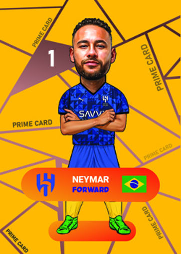 کارت پوپی فوتبال نیمار 2025 - سری پرایم