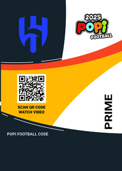 کارت پوپی فوتبال نیمار 2025 - سری پرایم