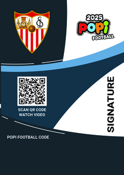 کارت پوپی فوتبال سرخیو راموس 2025 - سری امضا شده