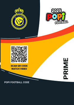 کارت پوپی فوتبال کریستیانو رونالدو 2025 - سری پرایم