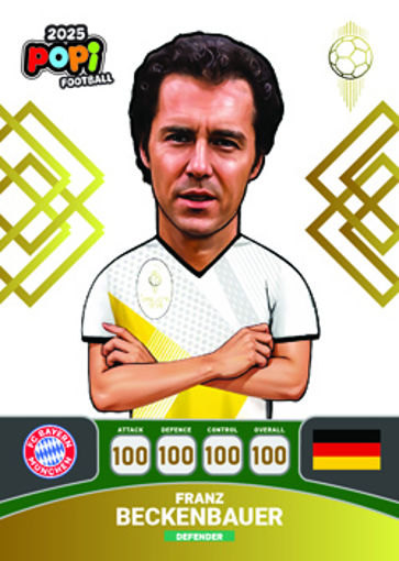 کارت پوپی فوتبال فرانتس بکن‌باوئر 2025 - سری بالن دور
