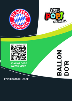 کارت پوپی فوتبال فرانتس بکن‌باوئر 2025 - سری بالن دور