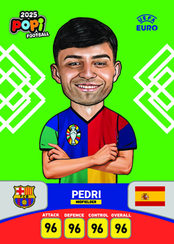 کارت پوپی فوتبال پدری 2025 - سری بیسیک