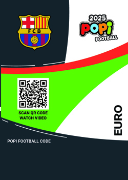 کارت پوپی فوتبال پدری 2025 - سری بیسیک