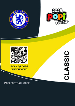 کارت پوپی فوتبال ریس جیمز 2025 - سری بیسیک