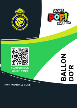 کارت پوپی فوتبال کریستیانو رونالدو 2025 - سری بالن دور