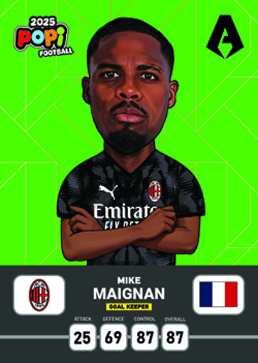 کارت پوپی فوتبال مایک مانیان 2025 - سری بیسیک