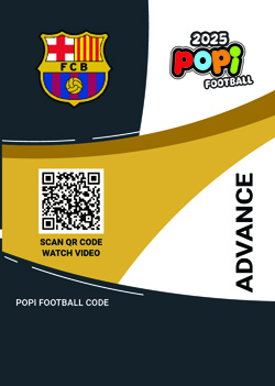 کارت پوپی فوتبال سرخیو آگوئرو 2025 - سری ادونس