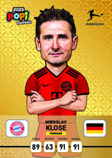 کارت پوپی فوتبال میروسلاو کلوزه 2025 - سری ادونس