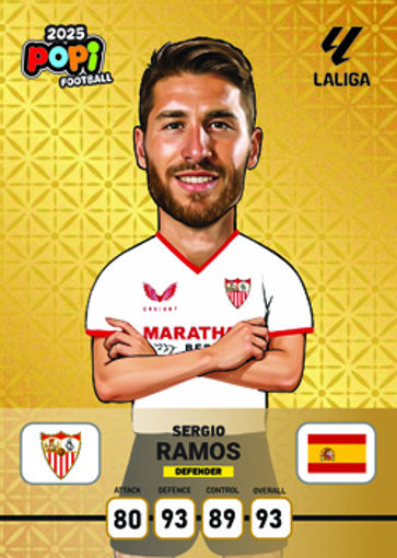 کارت پوپی فوتبال سرخیو راموس 2025 - سری ادونس
