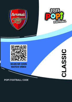 کارت پوپی فوتبال دکلان رایس 2025 - سری بیسیک