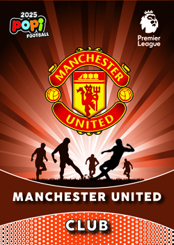 کارت پوپی فوتبال منچستر یونایتد  2025 - سری کلاب
