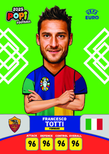 کارت پوپی فوتبال فرانچسکو توتی 2025 - سری یورو