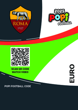 کارت پوپی فوتبال فرانچسکو توتی 2025 - سری یورو