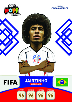 کارت پوپی فوتبال جرزینیو  2025 - سری کوپا آمریکا