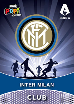 کارت پوپی فوتبال inter 2025 - سری کلاب