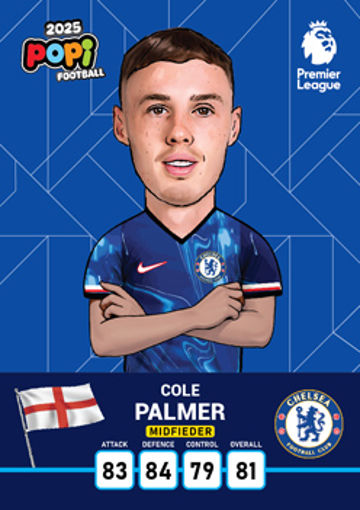 کارت پوپی فوتبال cole palmer 2025 - سری بیسیک