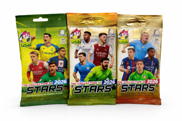 بسته شانسی و کلکسیونی پوپی فوتبال (Popi Football) 2026 - سری STARS پک 3تایی